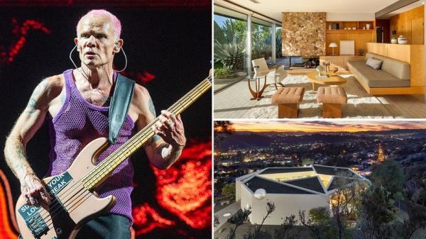 Red Hot Chili Peppers Bassist Trims the Price of His L.A. Compound to $8.8M
