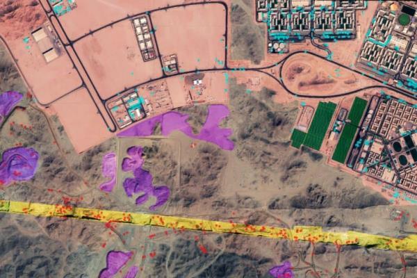 The Line Saudi Arabia is under construction 