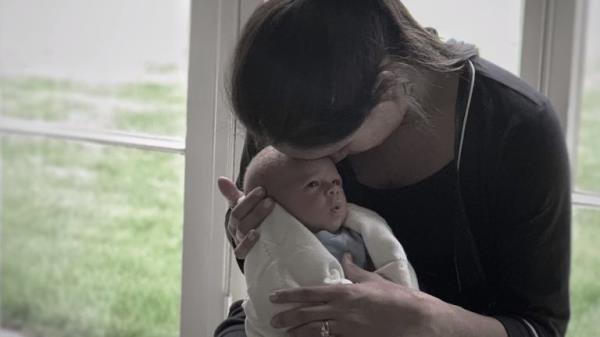 Screen Grabs taken from Harry and Meghan  Netflix documentary Harry & Meghan
PIC:NETFLIX