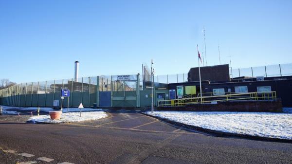 HMP Huntercombe in Oxfordshire where Boris Becker was thought to have been transferred to. The three-time Wimbledon champion has been freed from prison after serving just eight months of his sentence and now faces deportation from the UK. Becker was jailed for two-and-a-half years in April for hiding ��2.5 million of assets and loans to avoid paying his debts. Picture date: Thursday December 15, 2022.
