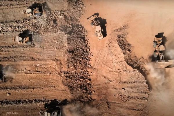 The Line Saudi Arabia's construction images revealed