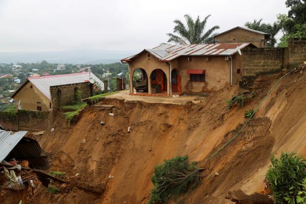 Aftermath of floods in Congo