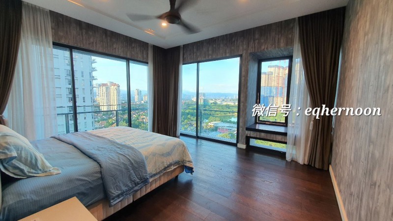 吉隆坡帝沙花园城(Desa ParkCity)大阳台高级公寓，编号51865