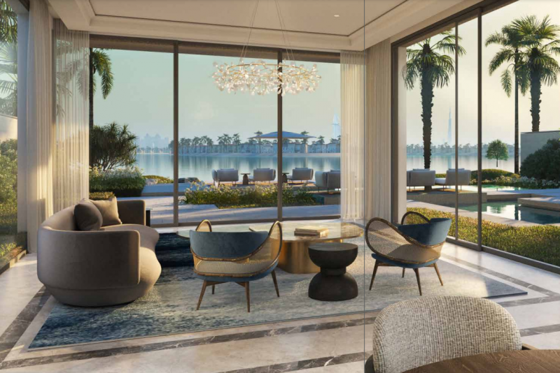 迪拜房产-棕榈岛别墅和顶层公寓|海景|品牌住宅由酒店管理，编号51718