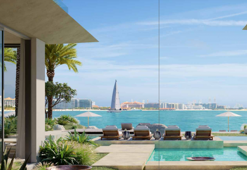 迪拜房产-棕榈岛别墅和顶层公寓|海景|品牌住宅由酒店管理，编号51718