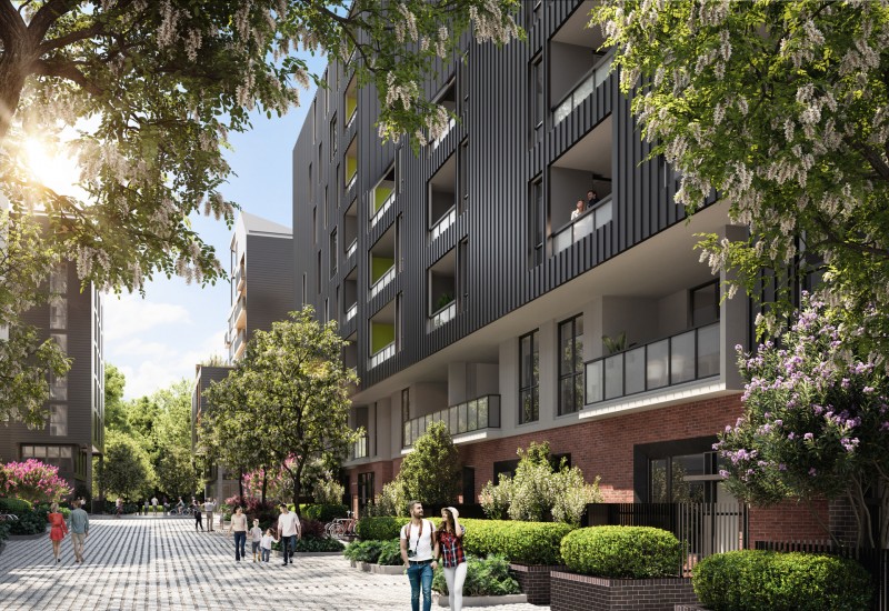 Downtown-悉尼Zetland低密度学区住宅公寓