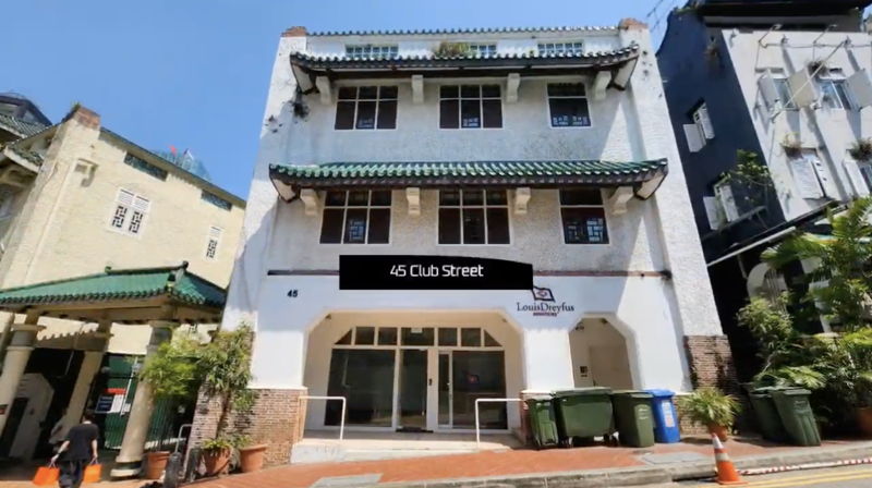【新加坡】牛车水/客纳街3层+阁楼临街商业地产出租