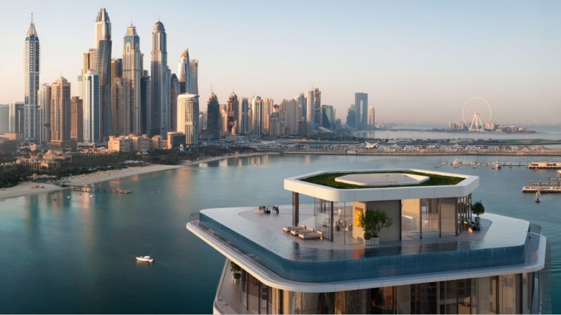 迪拜房产：迪拜棕榈岛，海景房，大平层，多彻斯特高端住宅公寓